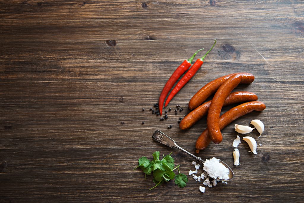 Chorizo bakgrund